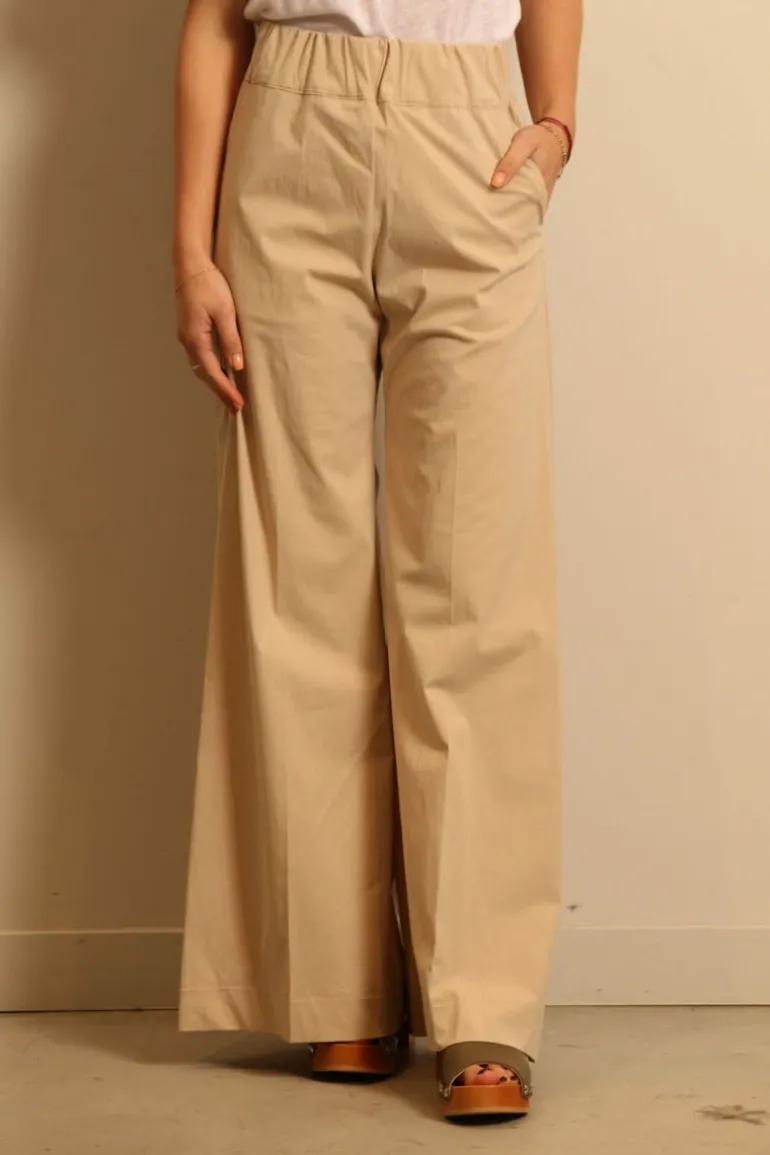 Sea Me Happy Broek - Super Woody Poplin - Sand