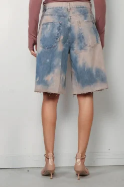Sea Me Happy Short - Fred Shorts Denim Destressed - Sandy Ocean