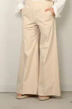 Sea Me Happy Broek - Super Woody Poplin - Cookie Dough