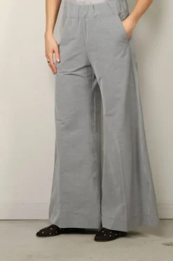 Sea Me Happy Broek - Super Woody Pants Poplin Melange - Grey