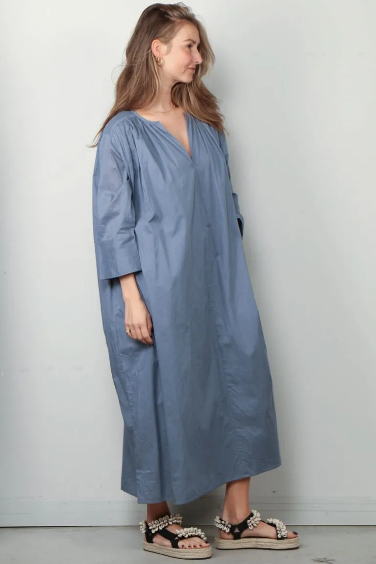 Sea Me Happy Jurk - Sakura Dress - Steel Grey