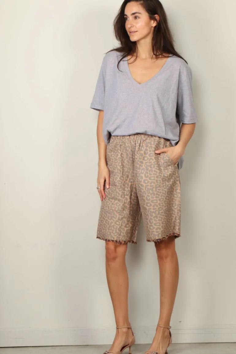 Sea Me Happy T-shirt - Obi Tee - Grey Melange