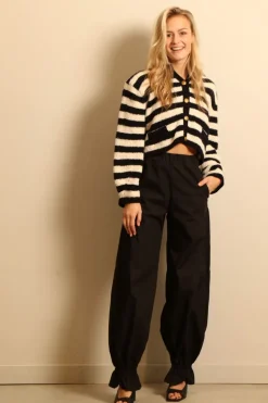 Sea Me Happy Broek - Super Woody Pants Puff - Black