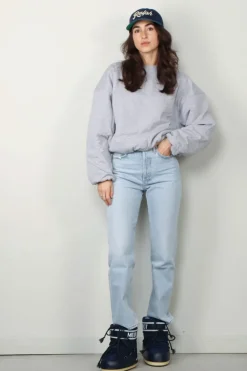 Sea Me Happy Sweater - Apollo sweater - Light grey melange