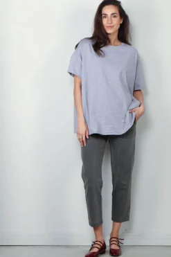 Sea Me Happy T-shirt - Gigi Tee - Grey Melange