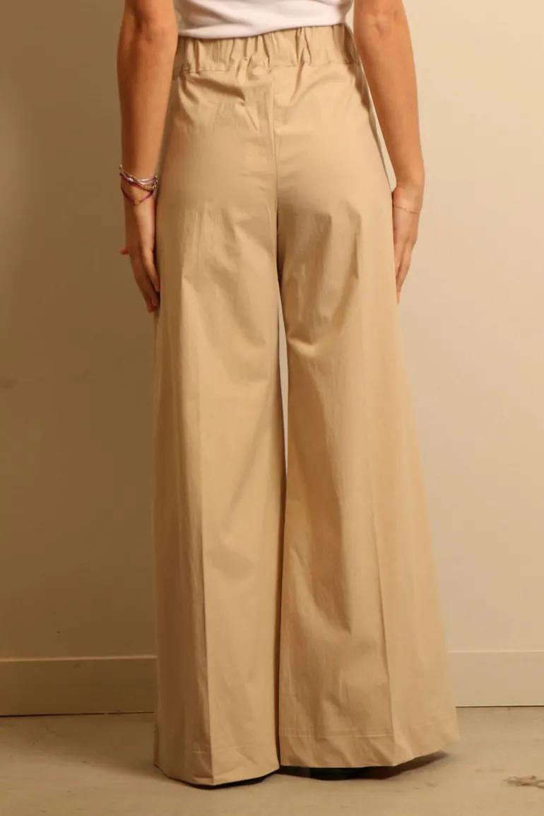 Sea Me Happy Broek - Super Woody Poplin - Sand