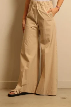 Sea Me Happy Broek - Super Woody Poplin - Sand