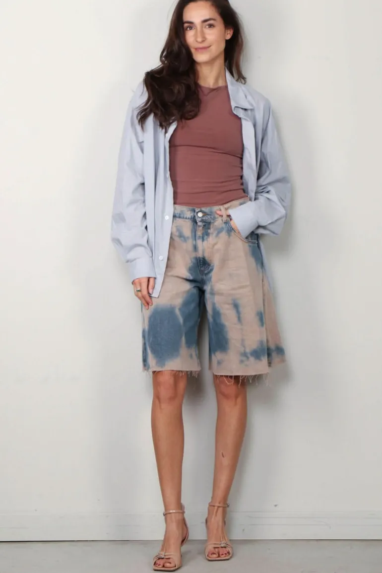Sea Me Happy T-shirt - Poppy Shirt Uni - Silver Grey