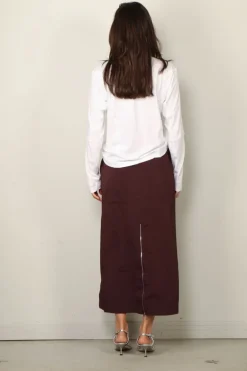 6397 Shirt - Coverstitch Long Sleeve T - White