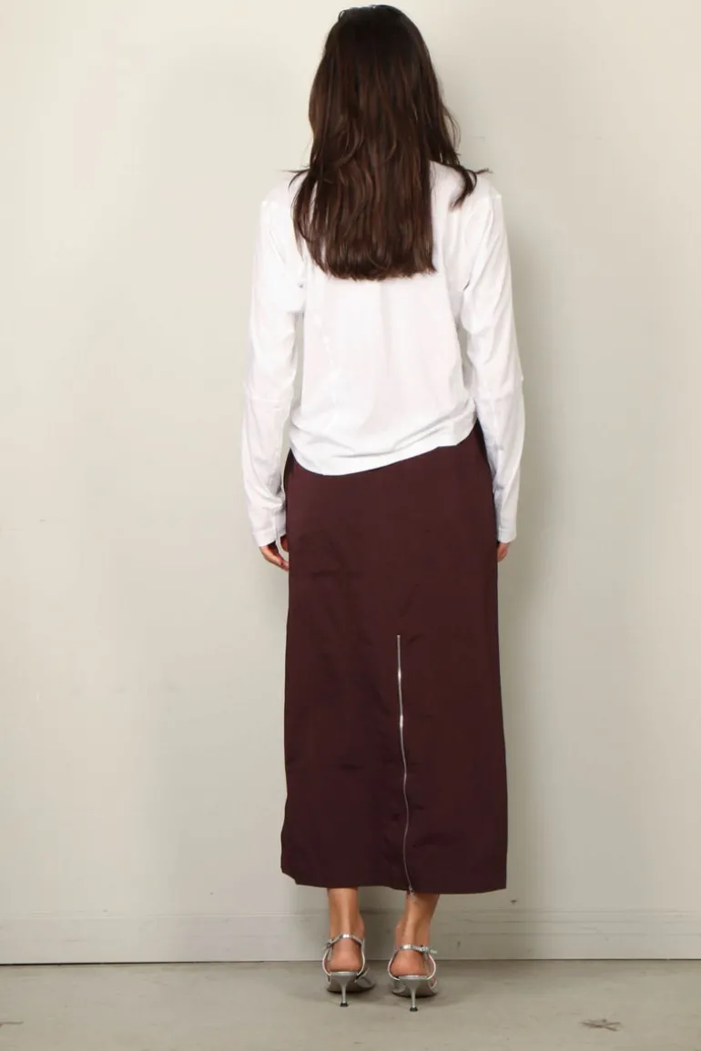 6397 Shirt - Coverstitch Long Sleeve T - White