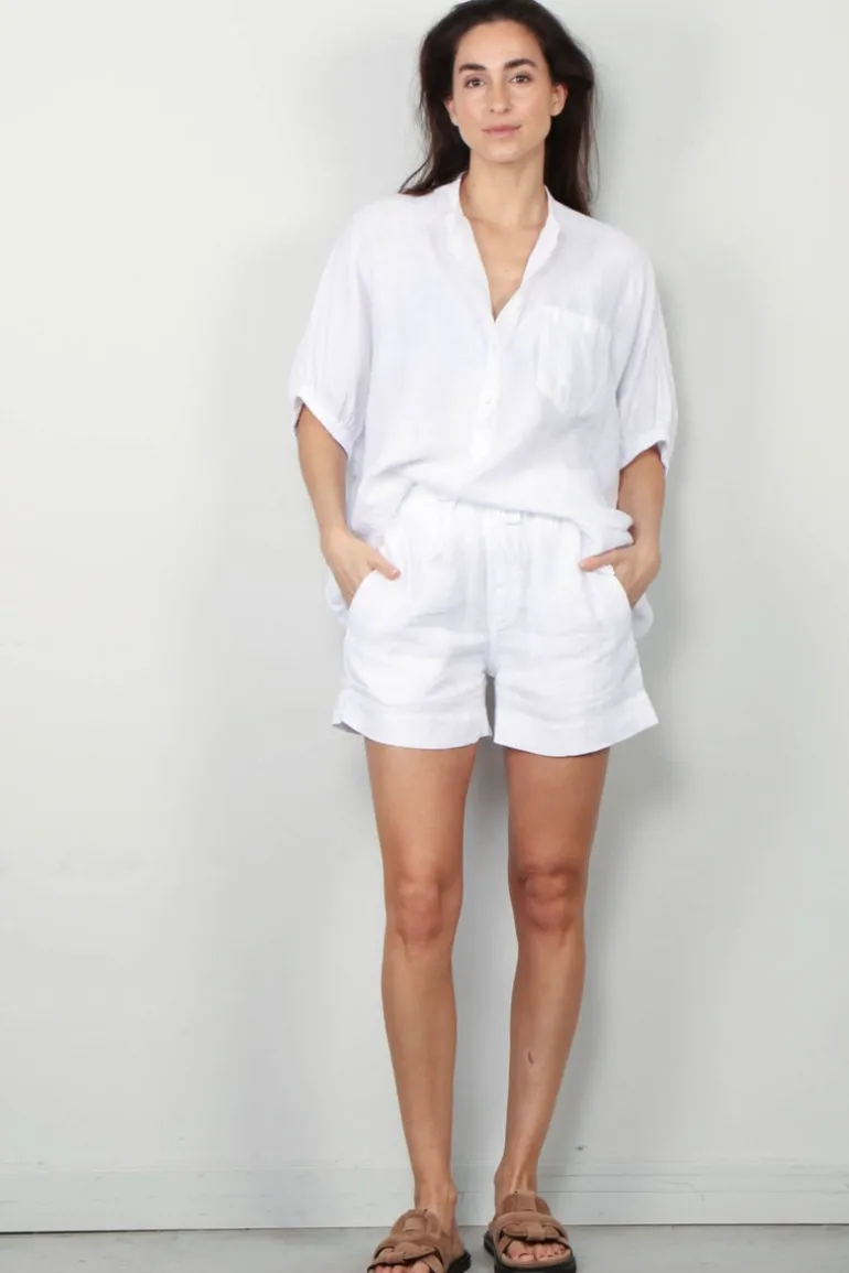 SoSue Shorts - Linen - White