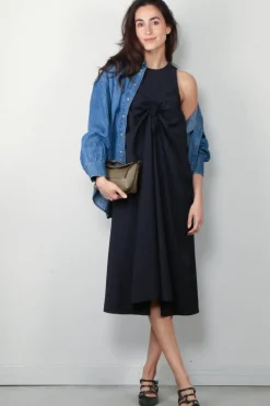 Suzie Kondi Blouse - Kappa Button-up Shirt Denim - Aegean
