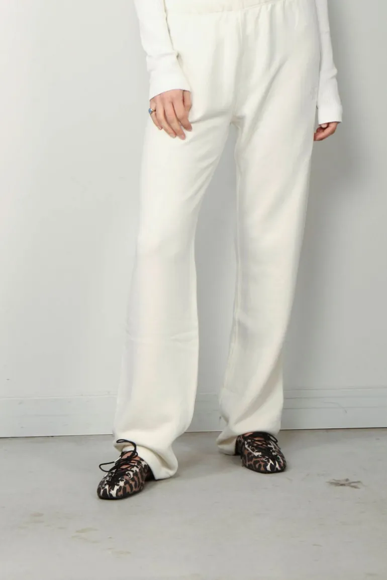 Éterne jogging - STRAIGHT LEG SWEATPANT - cream