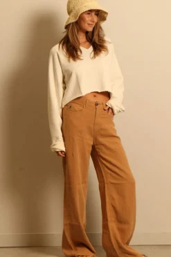 Éterne trui - LS RAGLAN SWEATSHIRT - cream