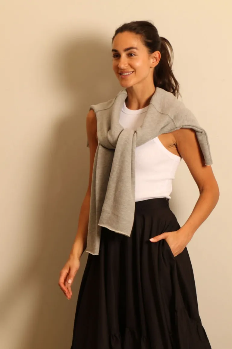 Éterne trui - LS RAGLAN SWEATSHIRT - heather grey