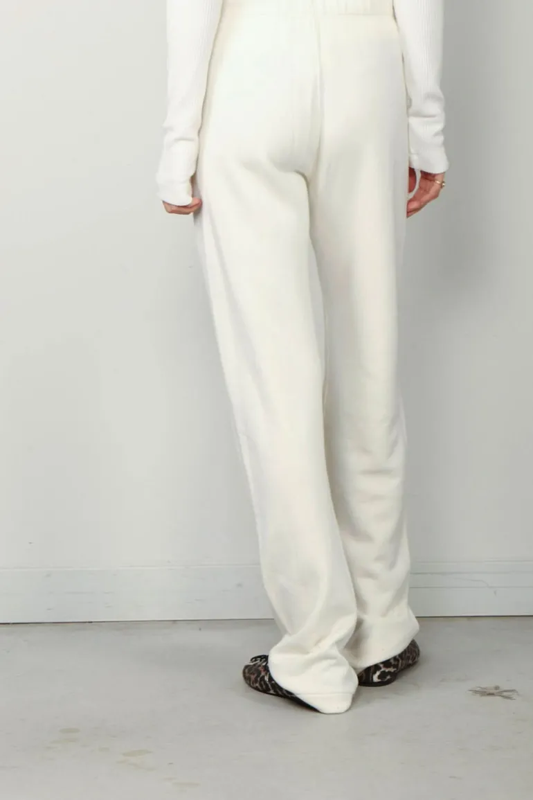 Éterne jogging - STRAIGHT LEG SWEATPANT - cream
