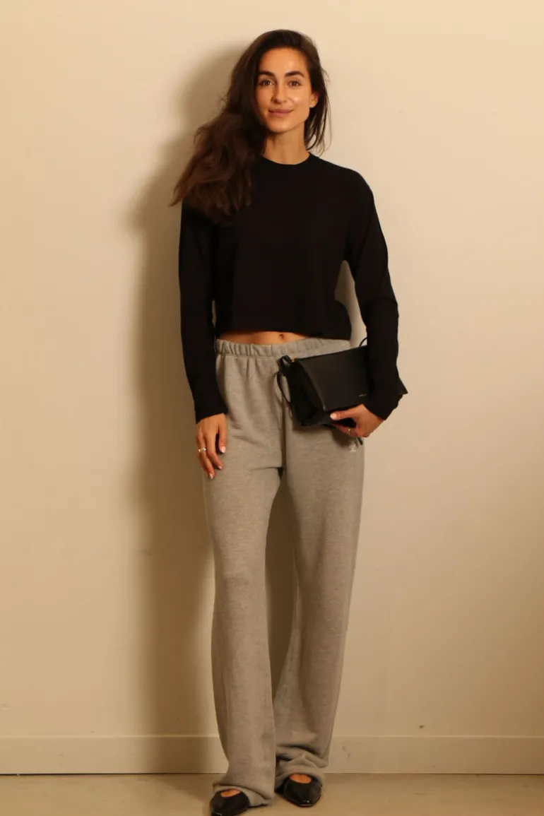 Éterne jogging - STRAIGHT LEG SWEATPANT - heather grey