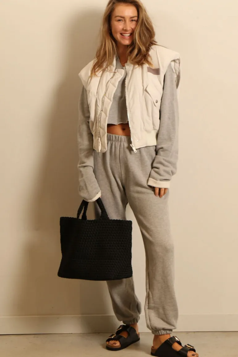 Éterne trui - LS RAGLAN SWEATSHIRT - heather grey