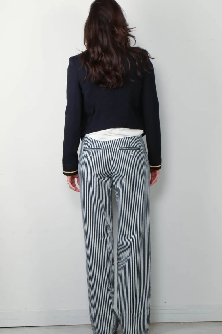 The Collectives Blazer - Balenciaga Cropped - Blue