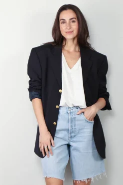 The Collectives Blazer - YSL - Blue Navy
