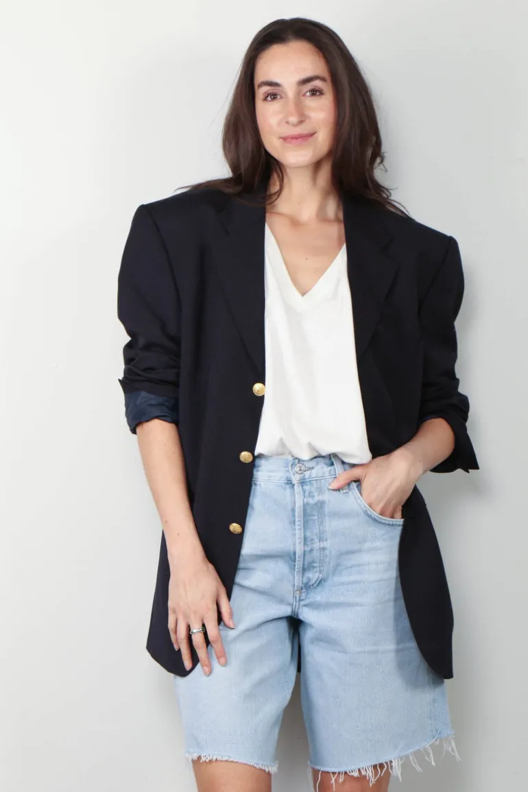 The Collectives Blazer - YSL - Blue Navy