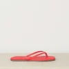 TKEES Slippers - Square Toe Lily - red