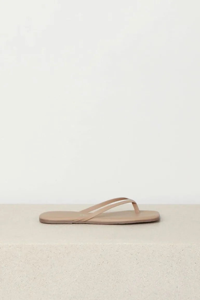 TKEES Slippers - Square Toe Lily - Cocobutter