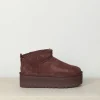 UGG uggs - CLASSIC ULTRA MINI PLATFORM - burnt cedar