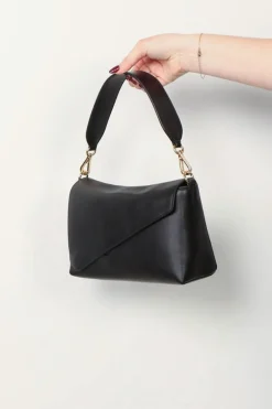 Wandler Tas - Oscar Baguette Crossbody - Black