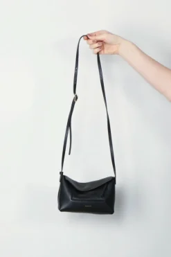 Wandler Tas - Penelope Slouch Mini - Black crust