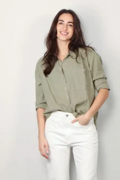 Xirena Blouse - Jordy - Dark Seagrass
