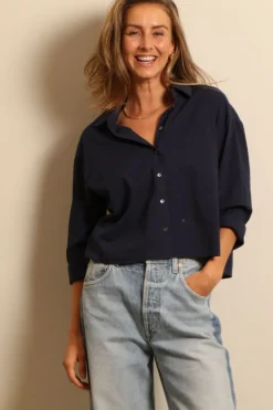 Xirena blouse - X385112 Dawson - navy