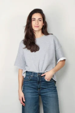 Xirena Sweatshirt - X6WFH001 Romeo - Heather grey