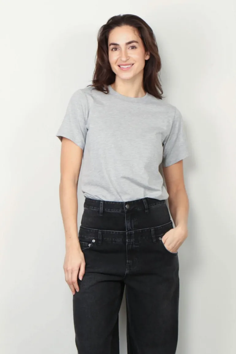 Xirena Shirt - Georgy - Heather Grey