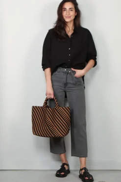 Xirena Pant - Brecker - Pigment Charcoal