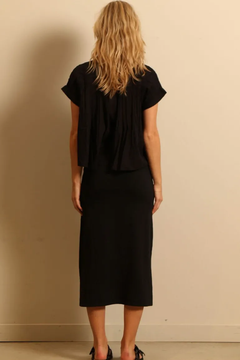 Xirena Top - Louelle - Black