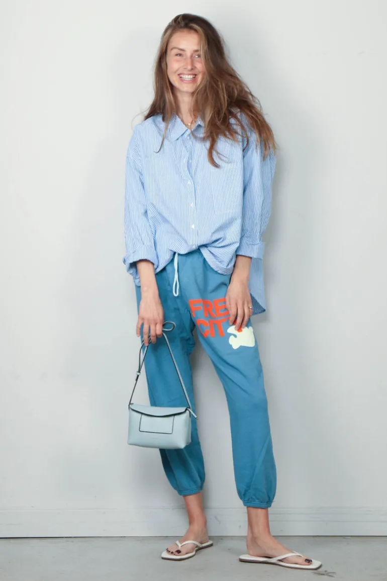 Xirena Blouse - Jordy - Myrtle Blue
