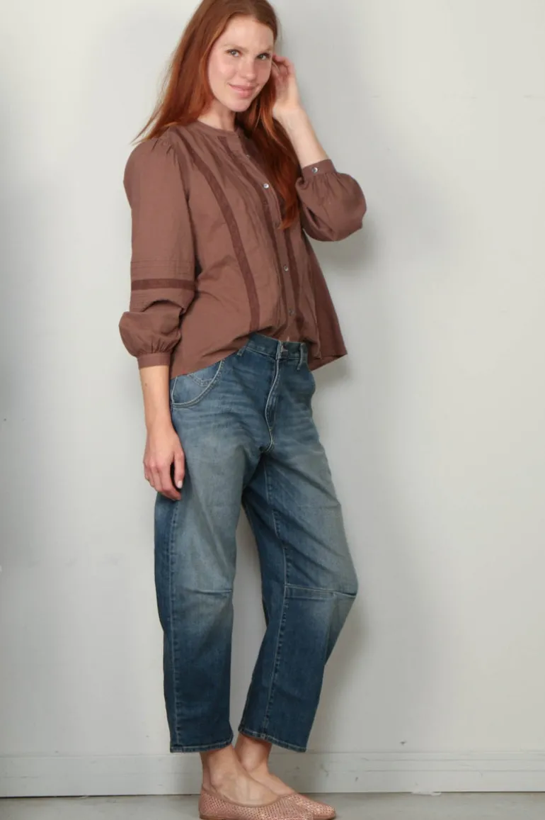 Xirena Blouse - Laura - Chocolat