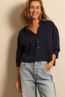 Xirena blouse - X385112 Dawson - navy