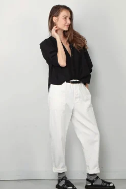 Xirena Broek - Mercer - White