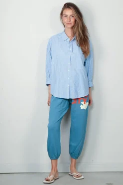 Xirena Blouse - Jordy - Myrtle Blue