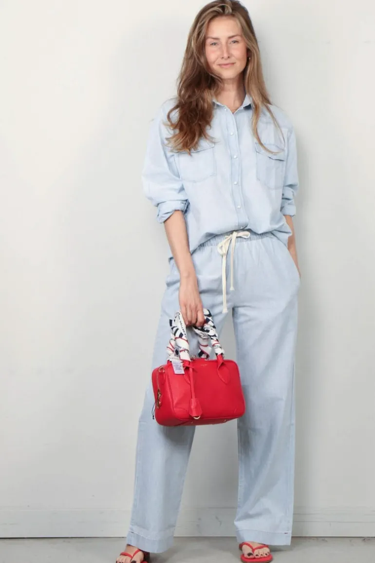 Xirena Blouse - Griffen - Air Blue